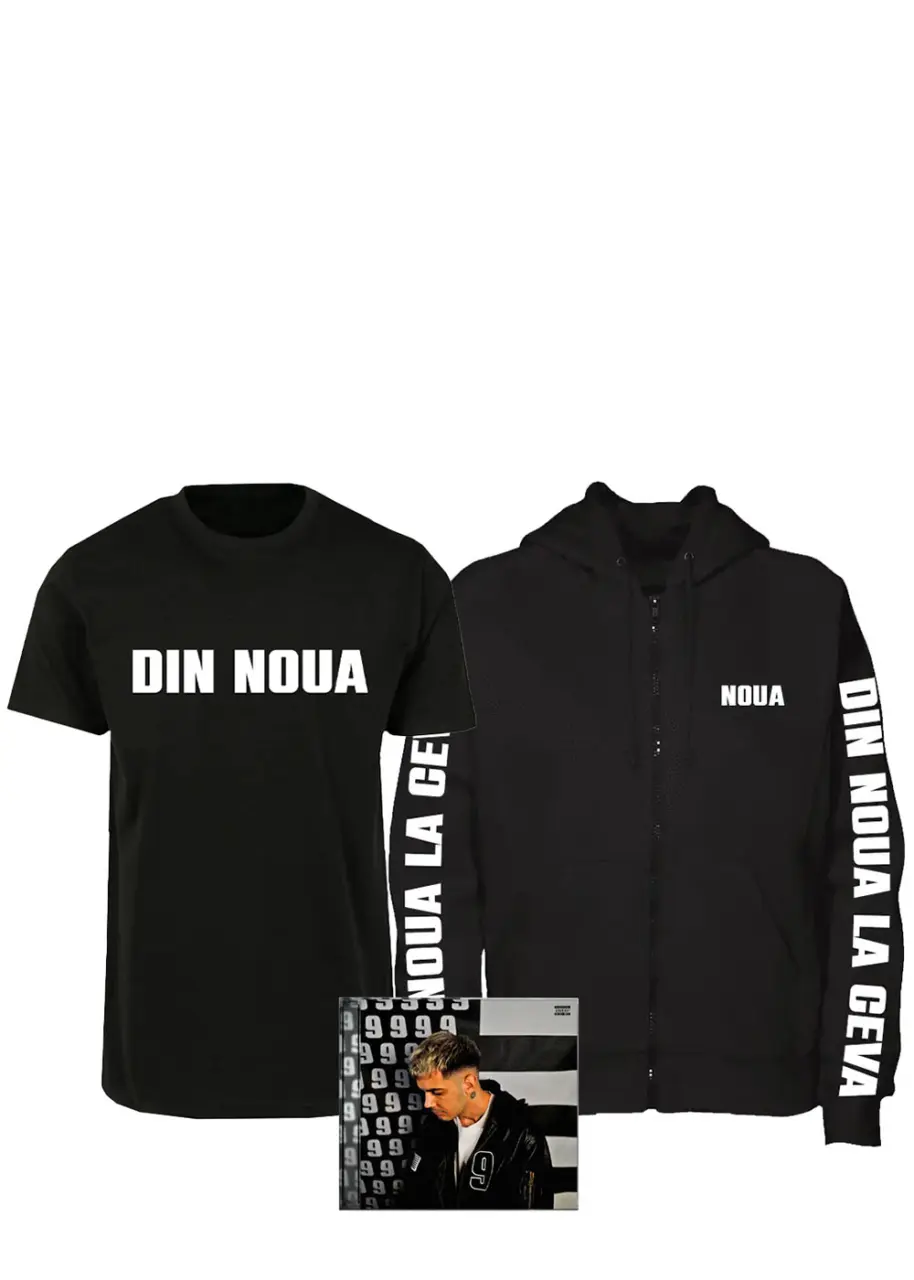 PACK TRICOU SI HANORAC DIN NOUA + CD NOUA GRATUIT