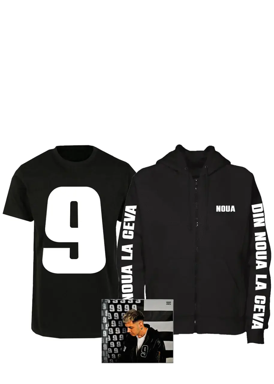 PACK TRICOU 9 SI HANORAC DIN NOUA + CD NOUA GRATUIT