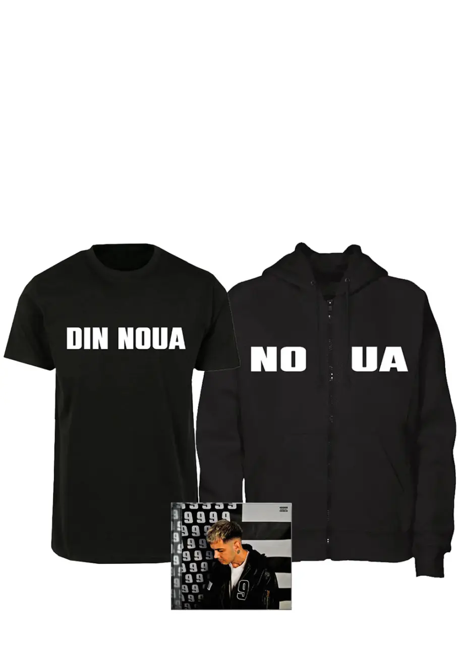 PACK TRICOU DIN NOUA SI HANORAC 9 + CD NOUA GRATUIT